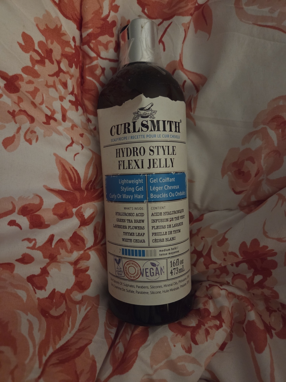 Curlsmith Hydro Style Flexi Jelly Lightweight Styling Gel 16 Oz